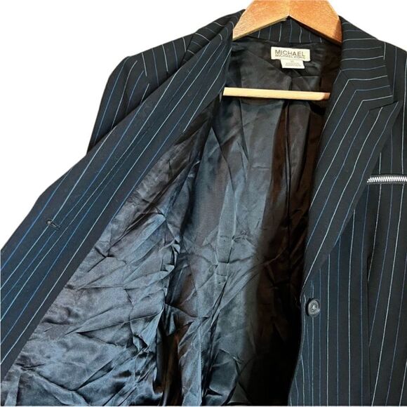 Michael Michael Kors black striped blazer - Picture 10 of 13